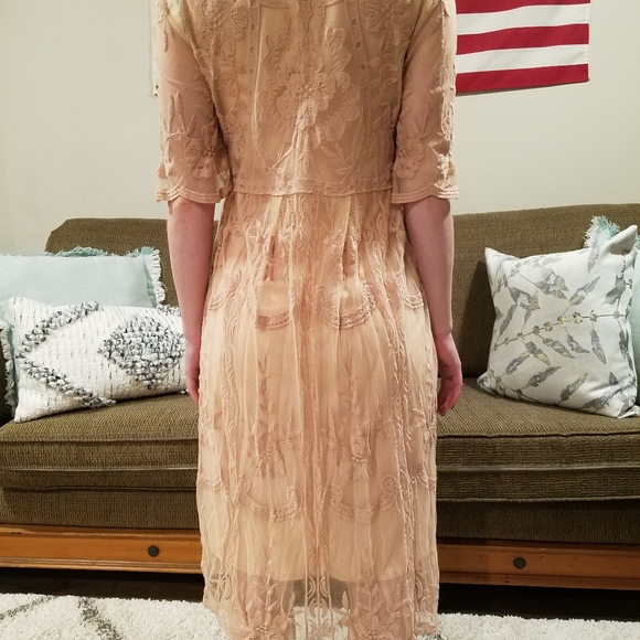 All in Pink Lace Dress - Picture 10 of 10